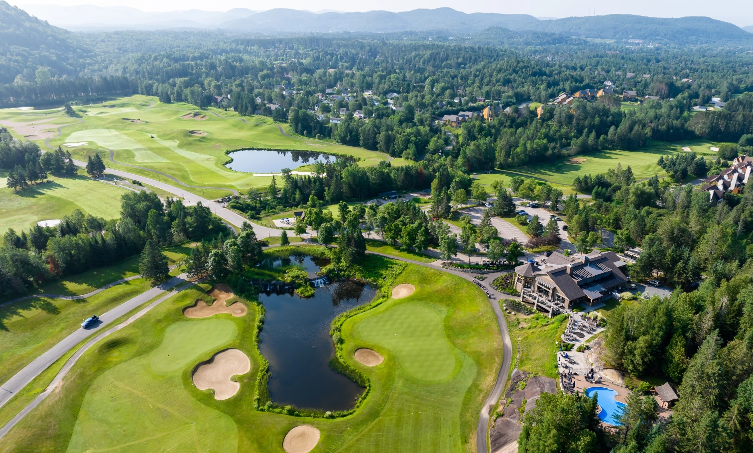 Mont-Tremblant, QC, Canada July 4 2023 - Morning at Club De Golf Le Maitre

Photo:  Gary Yee (garyphoto.ca)